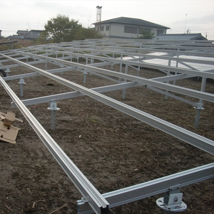 Q235B / Q345B Steel Solar Ground mounting system ground solar structure solar bracket