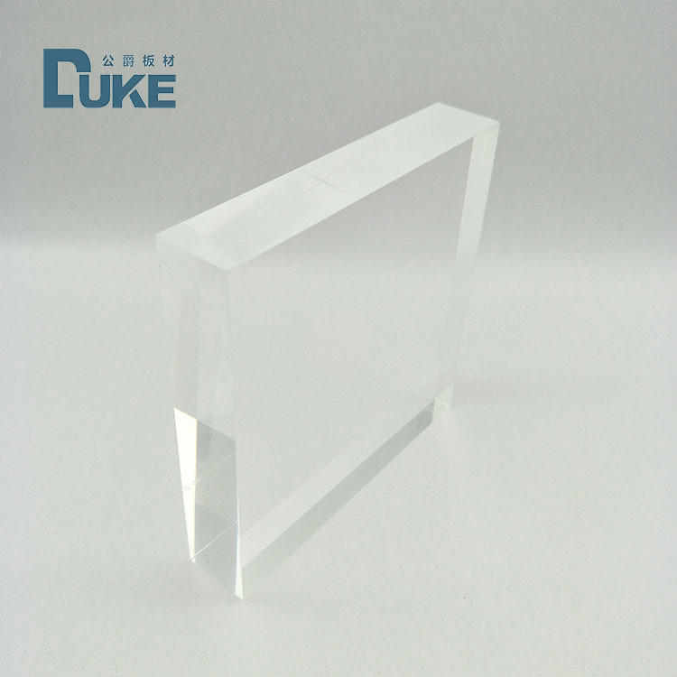 Hotel High Gloss Clear UV Resistant Perspex Sheet 2000*2000mm