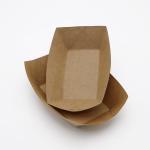 Customized LOGO Printed Eco Friendly Brown Kraft Paper Tableware 100ml-1000ml