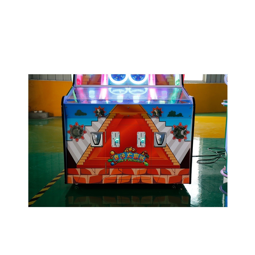 Lucky Monopoly Lottery Vending Game Machine For Supermarket / Theater