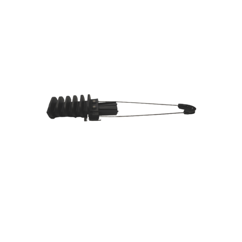 Overhead Fiber Optic Cable Tension Clamp for Ftth Drop Wire Anchor and J Hook S Type