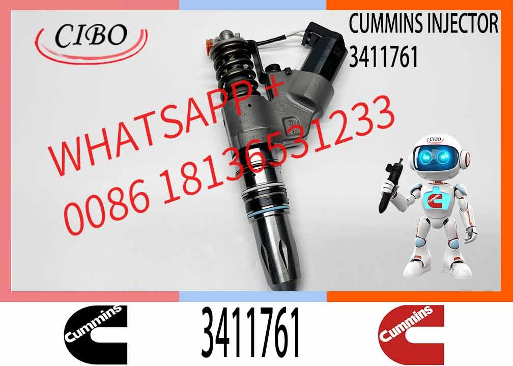 Diesel Fuel Injector Common Rail Injector 3411761 CUM-MINS M11 3411761 4903084 4061851 4902921 3411752 3411753 3411756
