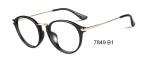 Big Round Eye Frames Flexible Eyeglass Frames , Modern Unisex Eyewear