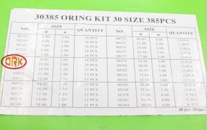 China High Temperature O Rings Repair Kit Acild Resistant 70 ± 5 Shore Hardness wholesale