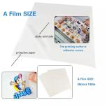 30*100cm Roll UV DTF Transfer AB Film A3 UV DTF A Film Free B Film For UV Label