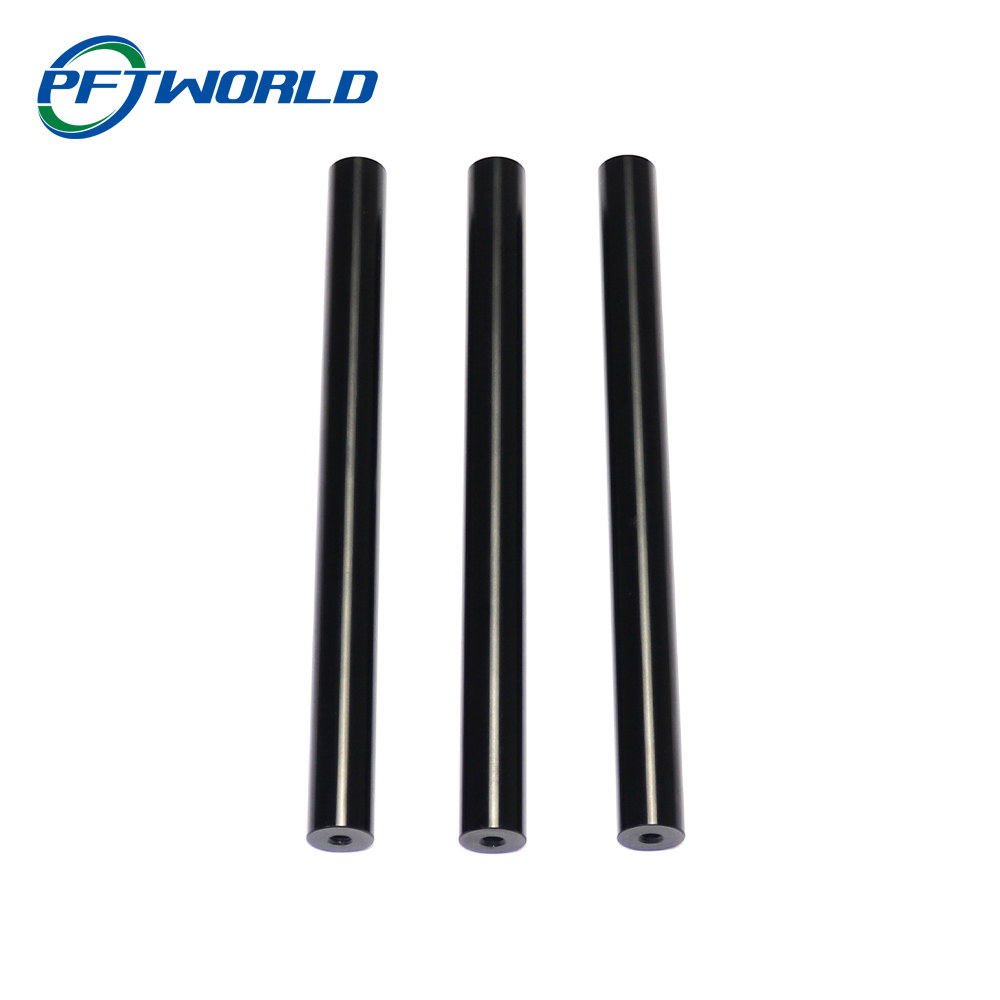 Aluminum Long Piece, Black Oxidation, CNC Machining