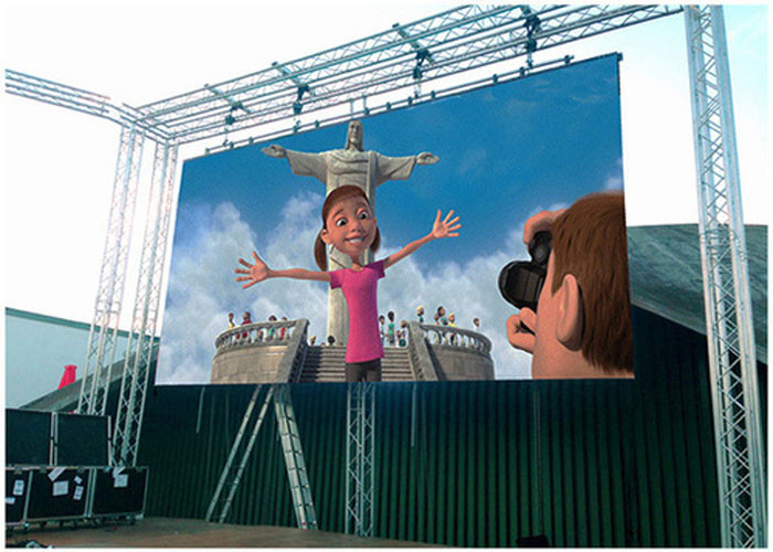 P4.81 100% Waterproof Outdoor Rental Led Screen Full Color Panel
