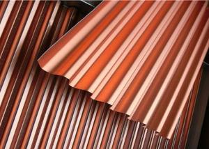 China O H Temper Aluminium Roofing Sheet , Light Weight Colored Sheet Metal Roofing wholesale