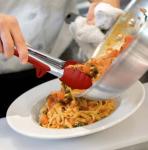 Hot Selling Food Grade Stainless Steel Food Tongs with Stand Silicone Grip