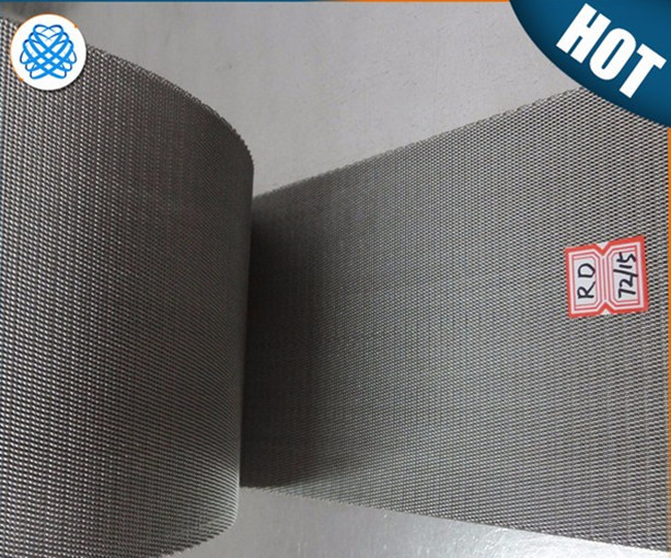 SUS304 316 Stainless Steel Reverse Dutch Weave Wire Mesh Filter Belt for Extruder machine