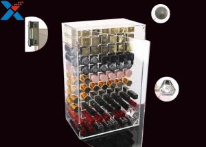 China Cosmetic Acrylic Lipstick Organizer , Clear Acrylic Lipstick Display Stand wholesale