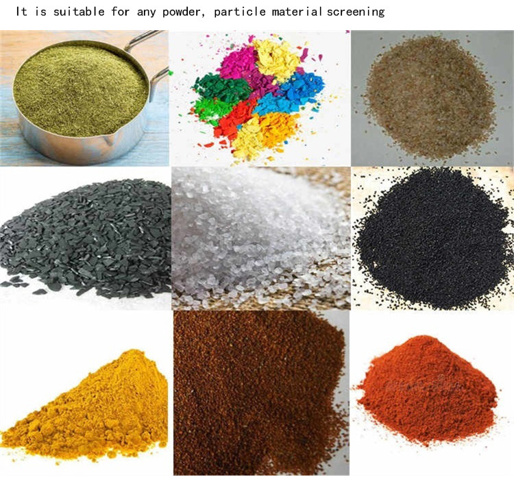 Stainless Steel Airflow Centrifugal Sifter Sieve Machine For Maximum Output