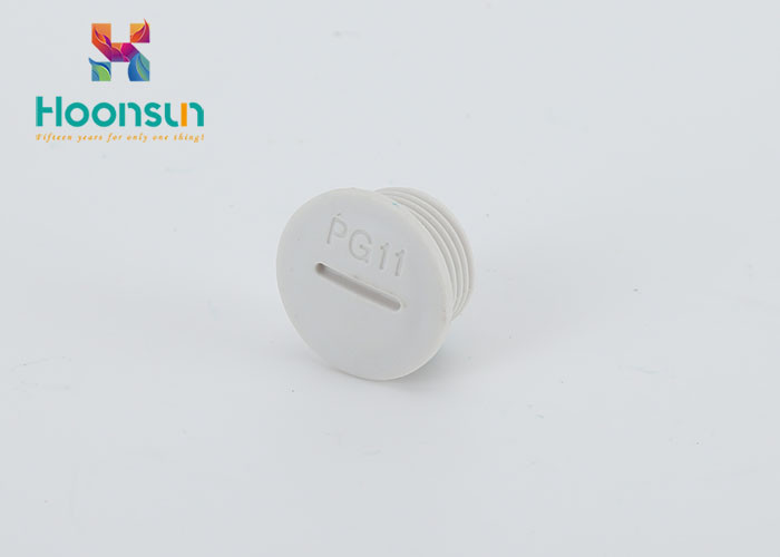Plastic Cable Gland Accessories M / PG11 Water Proof Customized Color Plugs