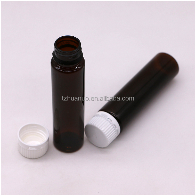 SCREW CAP Sealed 25ml/1oz PET Bottle for Sterile Coffee and Oral Liquid Packaging