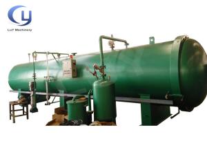 China Semi Automatic Wood Heat Treatment Equipment Wooden Pole Treatment Plant wholesale