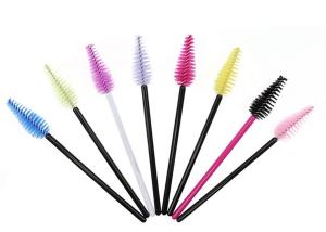China Disposable Permanent Makeup Accessories Eyelash Brush Brow andLash Comb wholesale