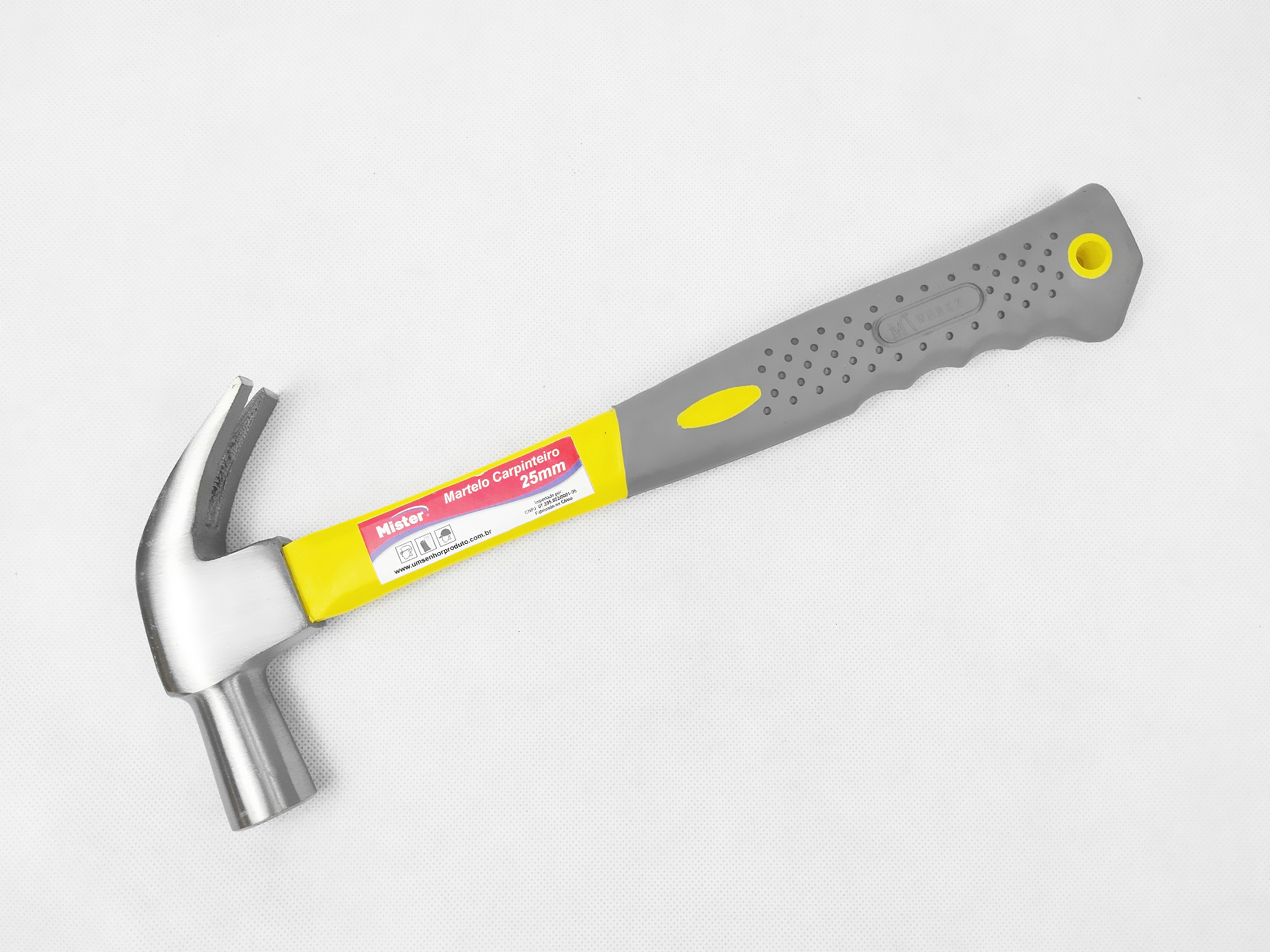 29mm British Type Carpenter Tool Steel Materials Claw Hammer with plastic handle (XL0036)