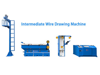 Continuous Annealing Medium Fine Wire Drawing Machine For 0.17 To 0.7 Mm