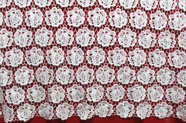 Garment Accessories Chemical Lace Fabric Water Soluble lace fabric in Different
