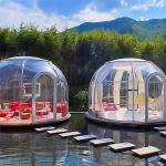 Sound Insulation Transparent Dome Tent 360 Degrees Bubble House Hotel