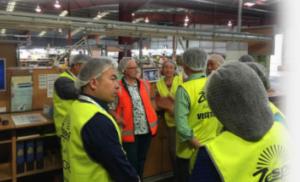 China The International Plantation, Storage,Logistica Center Visit for buyers delegation wholesale