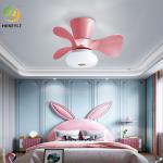 Ultra-Thin Ceiling Fan Light Nordic Restaurant Simple Small Fan Light Children'S