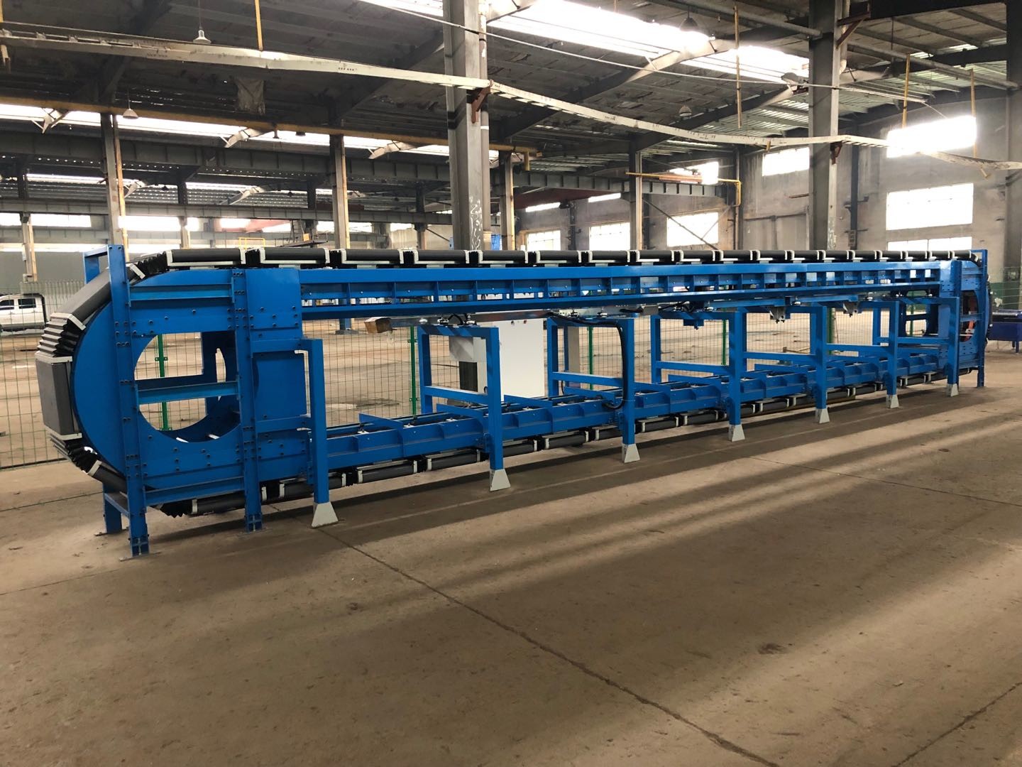 Linear Intelligent Conveying Cross Belt Parcel Sorting System