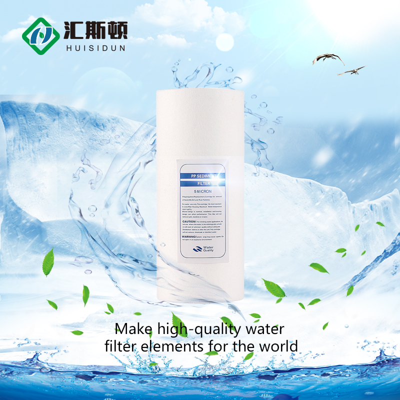 Endurance Performance PP Non-Woven Material Water Filter Element for Food Filtration
