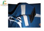 Plaid Blue Sublimated Boys Board Shorts Slit Leg Style For Kids Swimwear