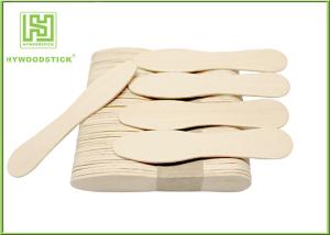 China Eco - Friendly Birch Wooden Ice Cream Spoons Customized Logo And Package wholesale