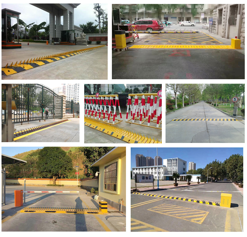 25mm Thickness Automatic Road Blocker A3 Steel Road Safety Traffic
