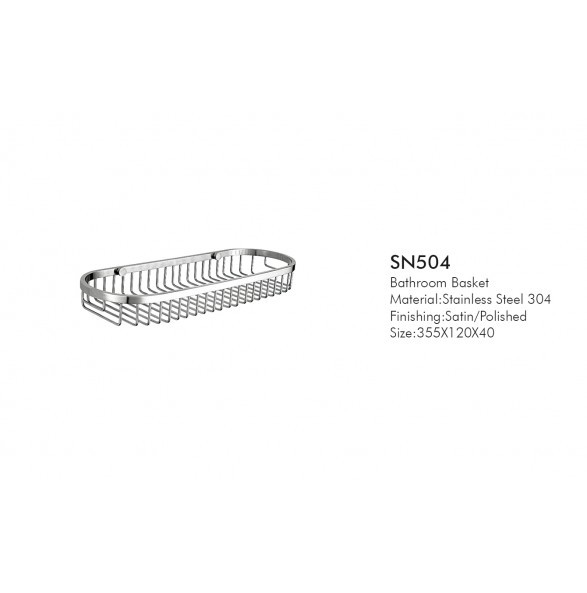 Multi Funciton Bathroom Storage Baskets Save Space Mirror Polished Shower Shelf