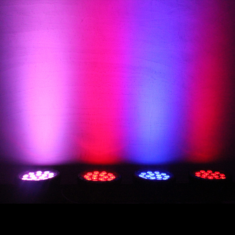 90w RGBW DMX512 4-in-1 LED Par Lights Stage Lighting Effect For DJ Disco Bar Party