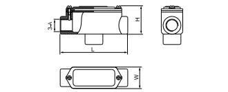 ATEX Explosion Proof Electrical Junction Box IP66 IP67