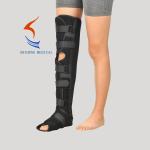 High quality black flannel cotton leg knee ankle protection brace