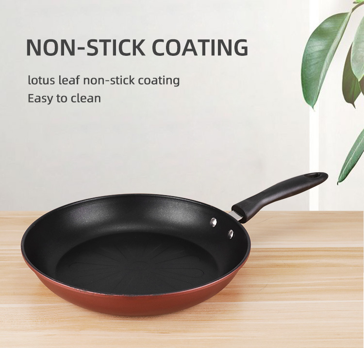Factory Direct Sale Kitchen Cookware Cooking Pan Induction Cast Iron Panci Fry Pan Non Stick Frying Pan
