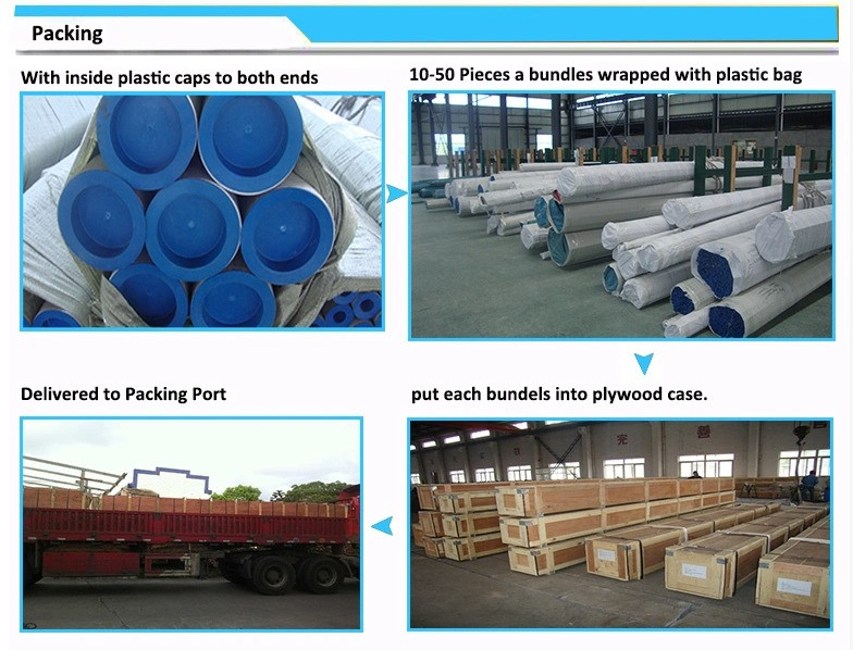 TISCO A312 SS Seamless Pipe 3A 304L Sanitary Welded Stainless Steel Pipe Supplier