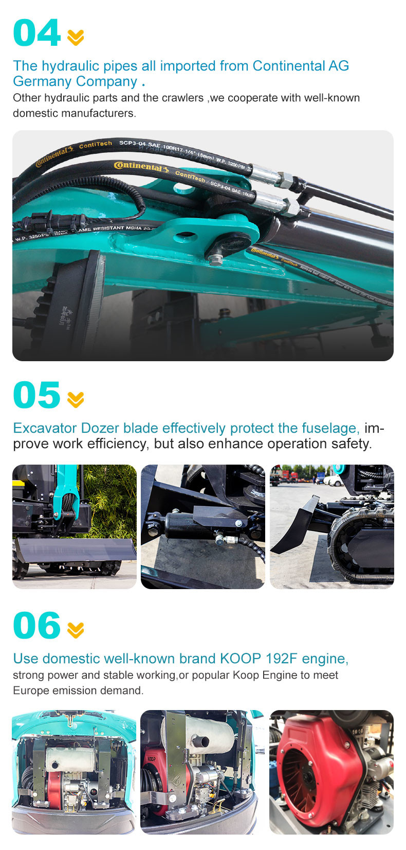 1.2 Tonne Compact Hydraulic Excavator For Building Demolition And Orchard Digging