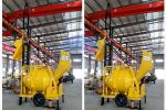 JZR350 Diesel Concrete Mixer Machine With Hydraulic Lift Ladder