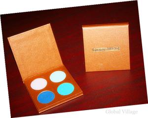 China 4 Position Makeup Highlight Contour Palette Foil Stamping Pearl Paper wholesale
