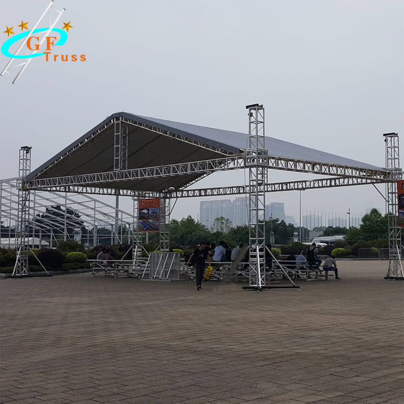 14M Span 290*290mm Aluminum Spigot Truss For Celebration