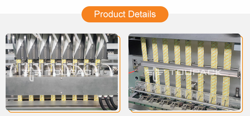 High Accuracy 5g Desiccant Sugar Packing Machine Multi Lane Granule Packing Machine