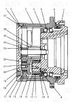 114-1466 Heavy Duty Steel Excavator Travel Drive Gearbox with Bolt on Installati