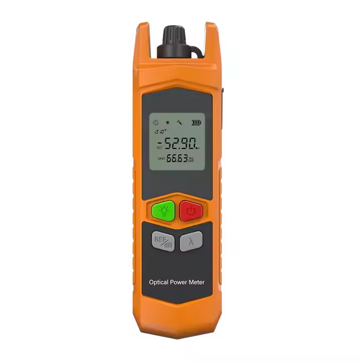 Mini Opm Power Meter Supports FC/SC/ST 2.5mm Universal Connector with VFL Fiber Optic Power Meter