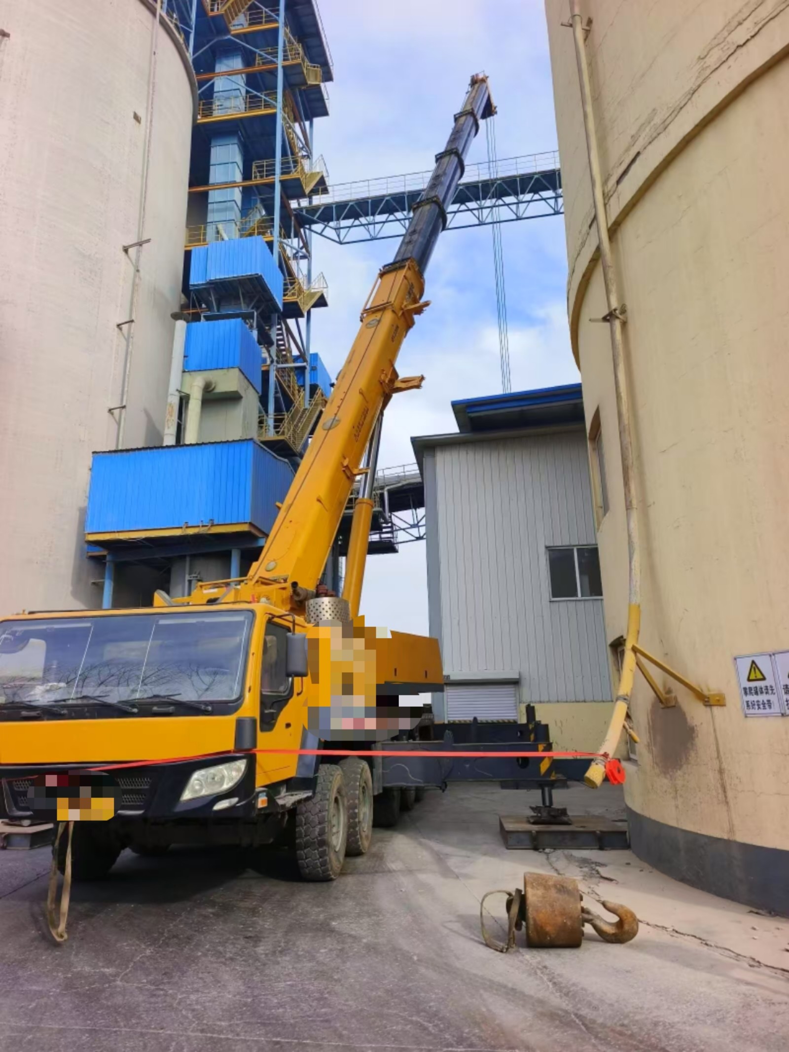 2013 Mobile Truck Crane For Sale 130 Tons Direct Source Max Working Height 58 Meters