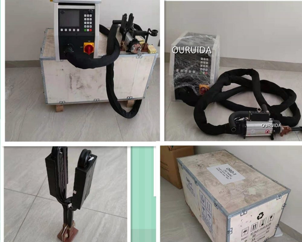 5M Digital Portable Induction Heating Machine 40KW Copper Pipe Brazing Machine