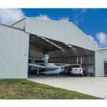 Aircraft Steel Structure Hangar Anti Earthquake Prefab Metal Warehouse Building