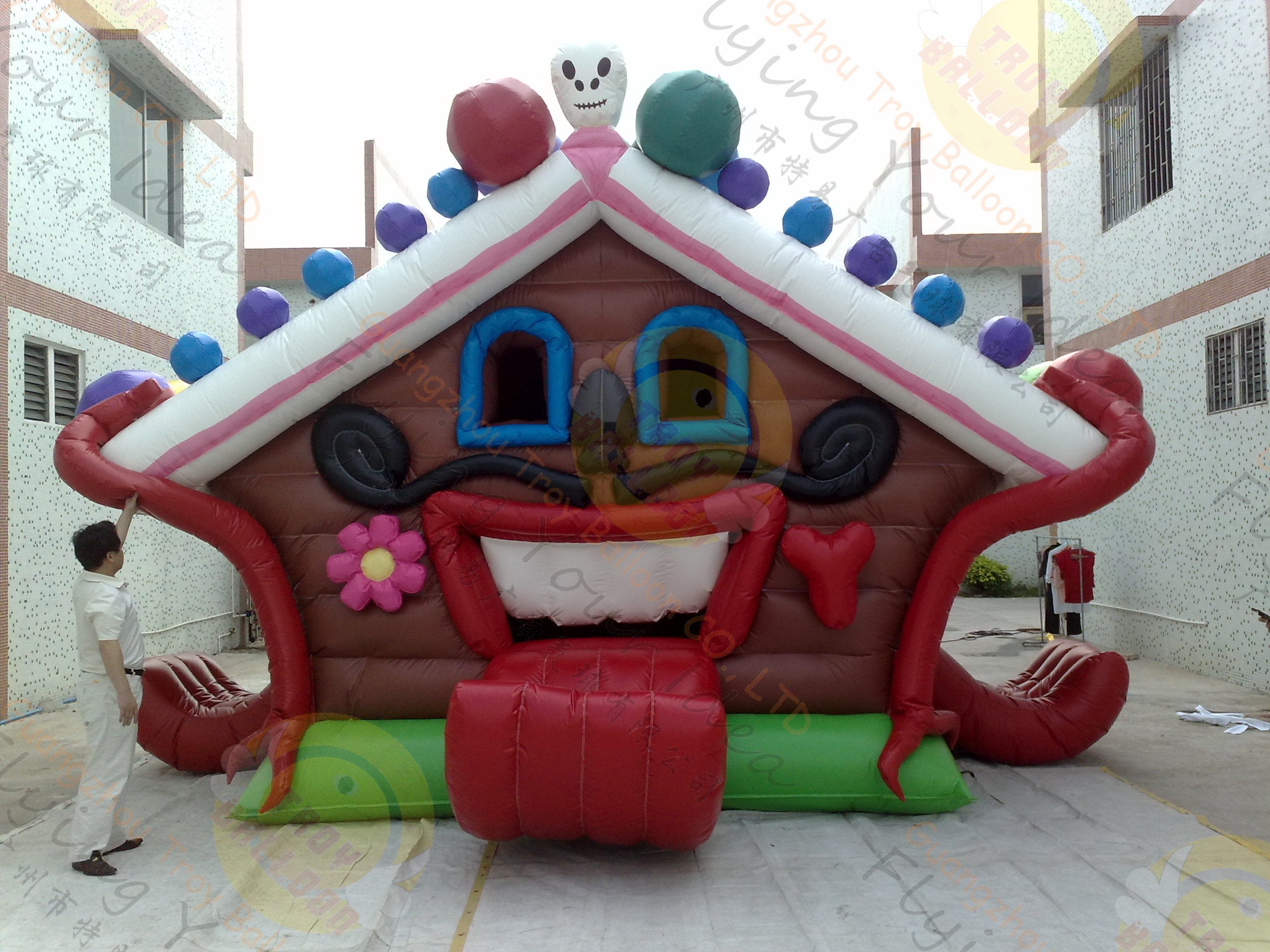 Attractive Inflatable Giant Advertising Balloon , Decoration Inflatable Mirror Balloons