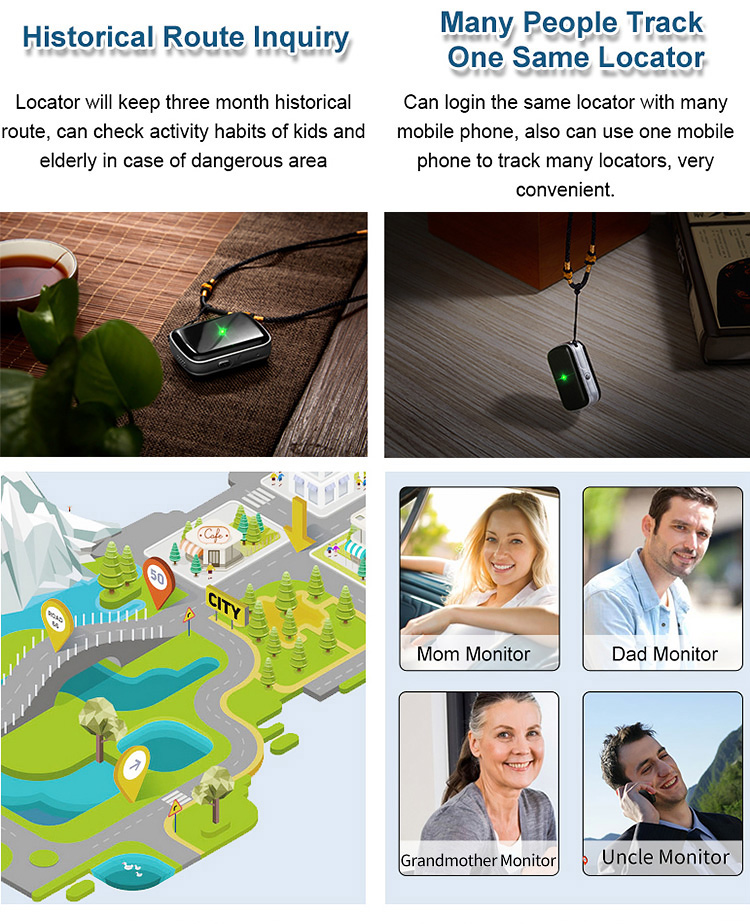 2.5mA/h Pet GPS Tracker