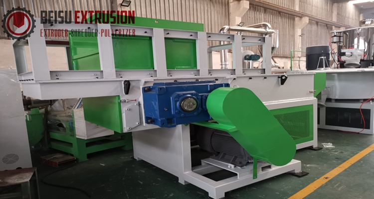 Pe Pp Pvc 3000kg/H Plastic Shredder Machine With Harder Blade